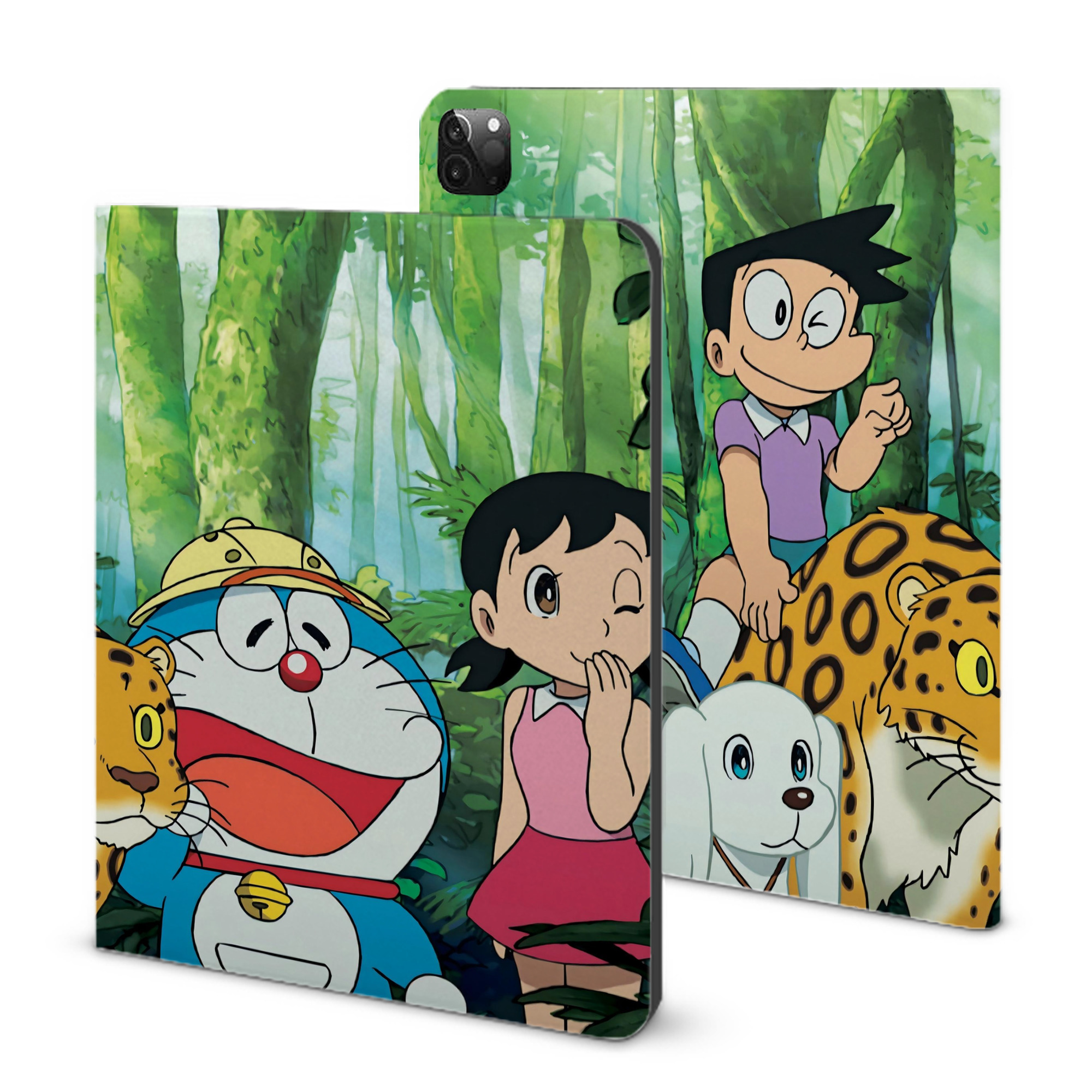 （画像用） ドラえもん Doraemon IPadケース ペンホルダー付き ブックスタイルデザイン